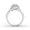 Thumbnail Image 1 of Diamond Promise Ring 3/4 ct tw Round 14K White Gold