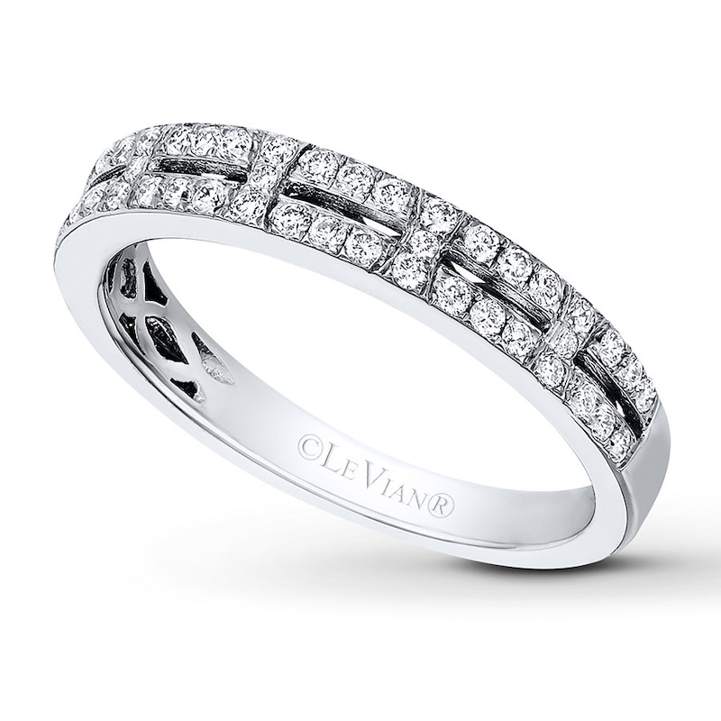 Main Image 1 of Le Vian Vanilla Diamond Ring 1/3 ct tw 14K Vanilla Gold
