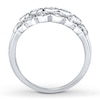 Thumbnail Image 1 of Diamond Ring 3/4 ct tw Bezel-set Round 14K White Gold