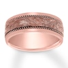 Thumbnail Image 1 of Men's Wedding Band 14K Rose Gold 8mm