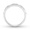 Thumbnail Image 1 of Diamond Band 3/4 ct tw Round/Baguette 14K White Gold