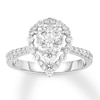Thumbnail Image 0 of Diamond Ring 7/8 ct tw Round-cut 14K White Gold