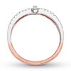 Thumbnail Image 2 of Diamond Ring 1/6 ct tw Round-cut 10K Two-Tone Gold