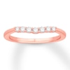 Thumbnail Image 0 of Colorless Diamond Enhancer Ring 1/5 ct tw 14K Rose Gold