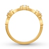 Thumbnail Image 1 of Diamond Stackable Ring 1/15 ct tw Round-cut 10K Yellow Gold