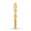 Thumbnail Image 3 of Diamond Stackable Ring 1/15 ct tw Round-cut 10K Yellow Gold