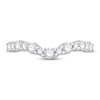 Thumbnail Image 2 of Diamond Contour Ring 5/8 ct tw Round 14K White Gold