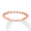 Thumbnail Image 0 of Diamond Stackable Ring 1/20 carat tw Round-cut 10K Rose Gold