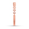 Thumbnail Image 2 of Diamond Stackable Ring 1/20 carat tw Round-cut 10K Rose Gold