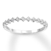 Thumbnail Image 0 of Diamond Anniversary Ring 1/20 ct tw Round-cut 10K White Gold