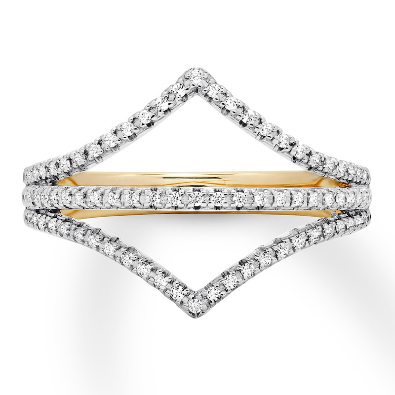 Main Image 1 of Diamond Ring 1/4 ct tw Round-cut 10K Yellow Gold