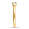 Thumbnail Image 2 of Diamond Ring 1/5 ct tw Princess/Baguette 10K Yellow Gold