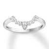 Thumbnail Image 0 of Diamond Enhancer Ring 1/6 ct tw Round-cut 14k White Gold
