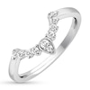 Thumbnail Image 3 of Diamond Enhancer Ring 1/6 ct tw Round-cut 14k White Gold