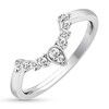 Thumbnail Image 3 of Diamond Enhancer Ring 1/6 ct tw Round-cut 14k White Gold