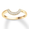 Thumbnail Image 0 of Diamond Enhancer Ring 1/20 ct tw Round-cut 14K Yellow Gold