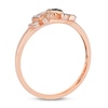 Thumbnail Image 3 of Le Vian Paw Prints Ring 1/15 ct tw Diamonds 14K Strawberry Gold