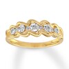 Diamond Ring 1/10 ct tw Round 10K Yellow Gold