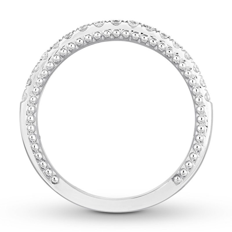 Diamond Ring 1/2 carat tw Round 14K White Gold