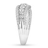 Thumbnail Image 2 of Diamond Anniversary Ring 3/4 ct tw Round 14K White Gold