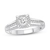 Thumbnail Image 0 of Diamond Promise Ring 1/2 ct tw Round 10K White Gold
