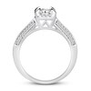 Thumbnail Image 1 of Diamond Promise Ring 1/2 ct tw Round 10K White Gold