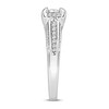 Thumbnail Image 2 of Diamond Promise Ring 1/2 ct tw Round 10K White Gold