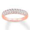 Thumbnail Image 0 of Diamond Ring 1/5 ct tw Round 10K Rose Gold