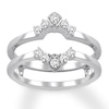 Thumbnail Image 0 of Diamond Enhancer Ring 1/4 ct tw Round 14K White Gold