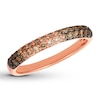 Thumbnail Image 1 of Le Vian Chocolate Ombre Ring 1/2 ct tw Diamonds 14K Strawberry Gold