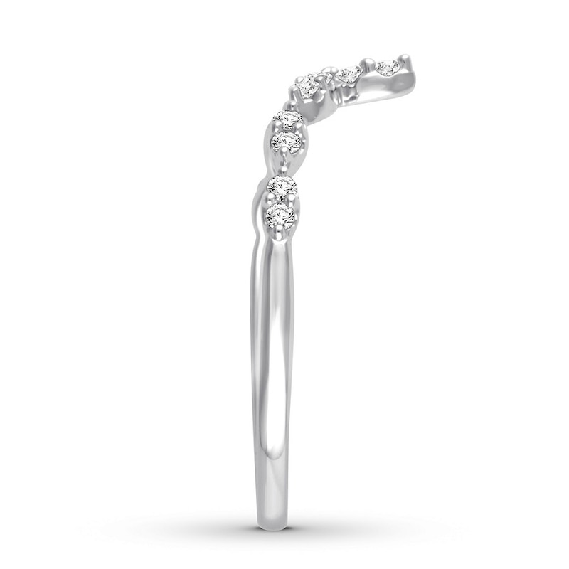 Main Image 2 of Diamond Ring 1/6 ct tw Round 14K White Gold