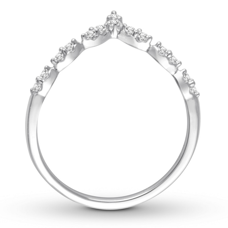 Main Image 3 of Diamond Ring 1/6 ct tw Round 14K White Gold