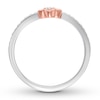 Thumbnail Image 3 of Diamond Ring 1/6 ct tw Round-cut 14K Two-Tone Gold