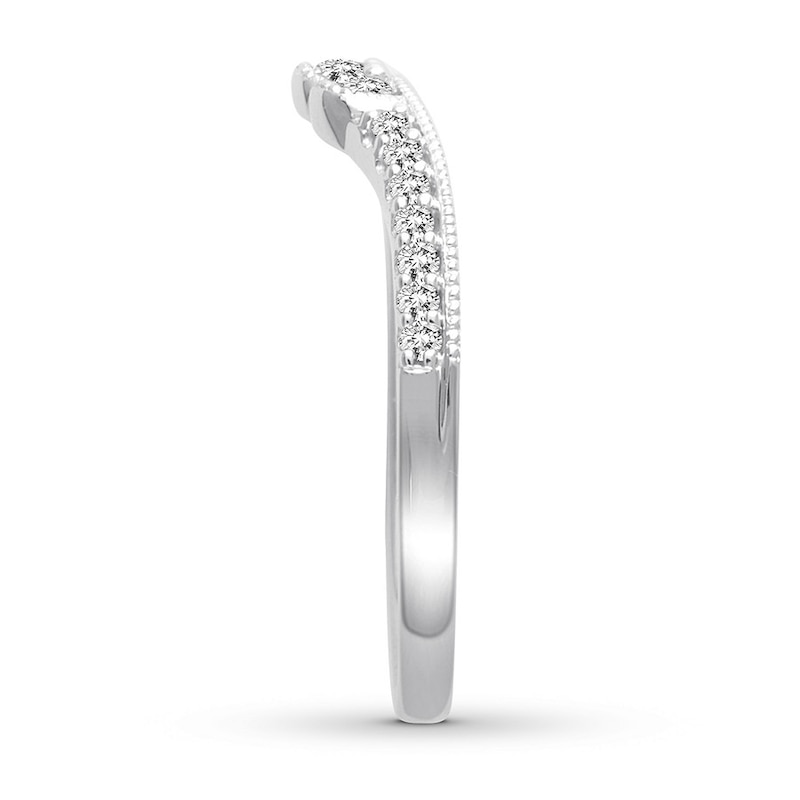Main Image 2 of Diamond Anniversary Band 1/4 ct tw Round-cut 14K White Gold