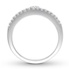 Thumbnail Image 2 of Diamond Tiara Ring 1/2 carat tw Round 14K White Gold