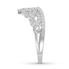 Thumbnail Image 2 of Diamond Tiara Ring 1/2 carat tw Round-cut 14K White Gold