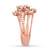 Thumbnail Image 2 of Diamond Star Ring 3/4 ct tw Round 14K Rose Gold