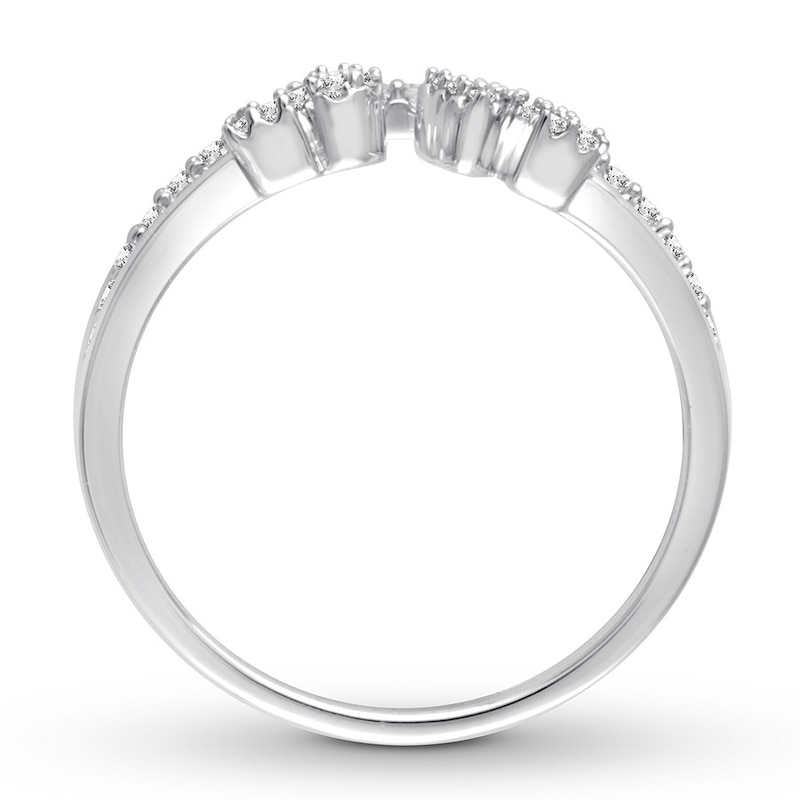 Diamond Love  Ring 1/4 ct tw Round-cut 14K White Gold