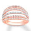 Thumbnail Image 0 of Diamond Ring 3/4 ct tw Round-cut 14K Rose Gold