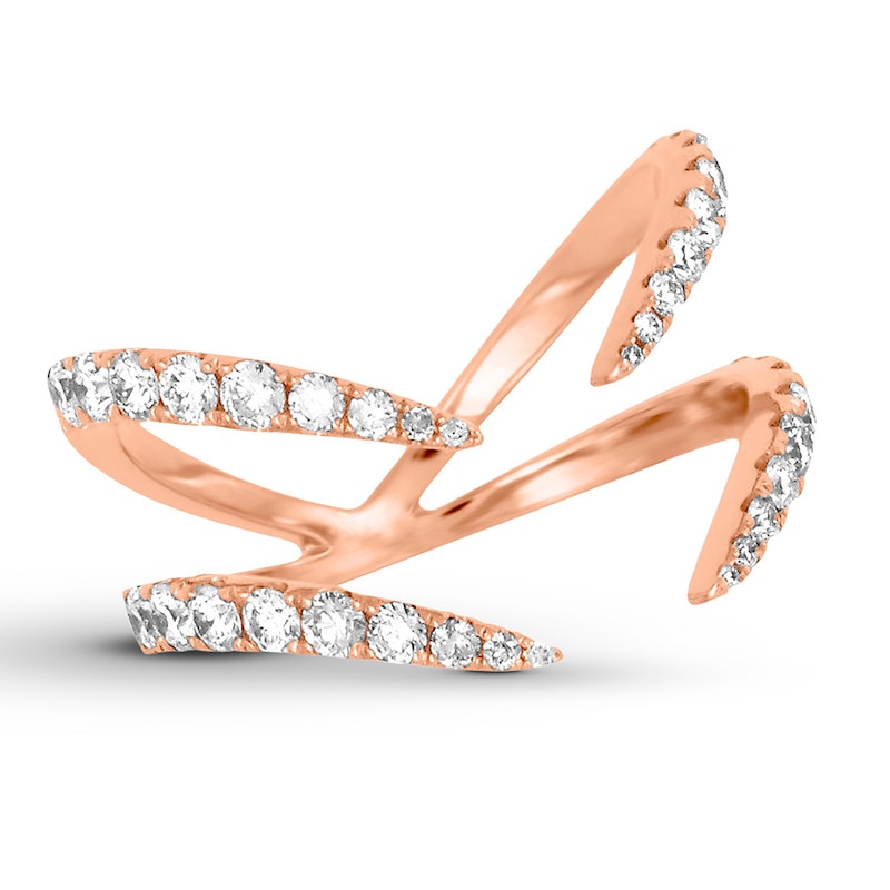 Diamond Band 3/4 ct tw Round-cut 18K Rose Gold