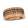 Thumbnail Image 0 of Le Vian Chocolate Diamond Band 1-1/8 ct tw 14K Strawberry Gold