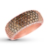 Thumbnail Image 1 of Le Vian Chocolate Ombré Band 1-3/4 ct tw 14K Strawberry Gold