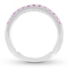 Thumbnail Image 1 of Natural Pink Sapphire Enhancer Ring 14K White Gold