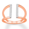 Thumbnail Image 0 of Diamond Ring 1/6 carat tw Round 10K Rose Gold