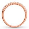 Thumbnail Image 1 of Diamond Anniversary Band 1/6 ct tw Round-cut 10K Rose Gold