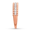 Thumbnail Image 2 of Diamond Anniversary Band 1/6 ct tw Round-cut 10K Rose Gold