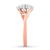 Thumbnail Image 1 of Diamond Promise Ring 1/2 ct tw Round 10K Rose Gold
