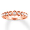 Thumbnail Image 0 of Diamond Anniversary Band 3/8 ct tw Round-cut 10K Rose Gold