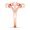 Thumbnail Image 2 of Diamond Directional Ring 1/2 ct tw Marquise/Round 14K Rose Gold