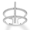 Diamond Ring 1/3 carat tw Round 10K White Gold